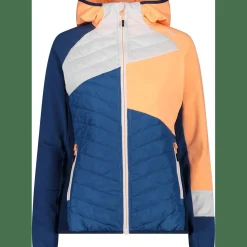 Jacket Fix Hood Hybrid Damen Kapuzensweater