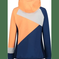 Jacket Fix Hood Hybrid Damen Kapuzensweater