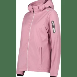 Jacket Zip Hood Damen Softshelljacke