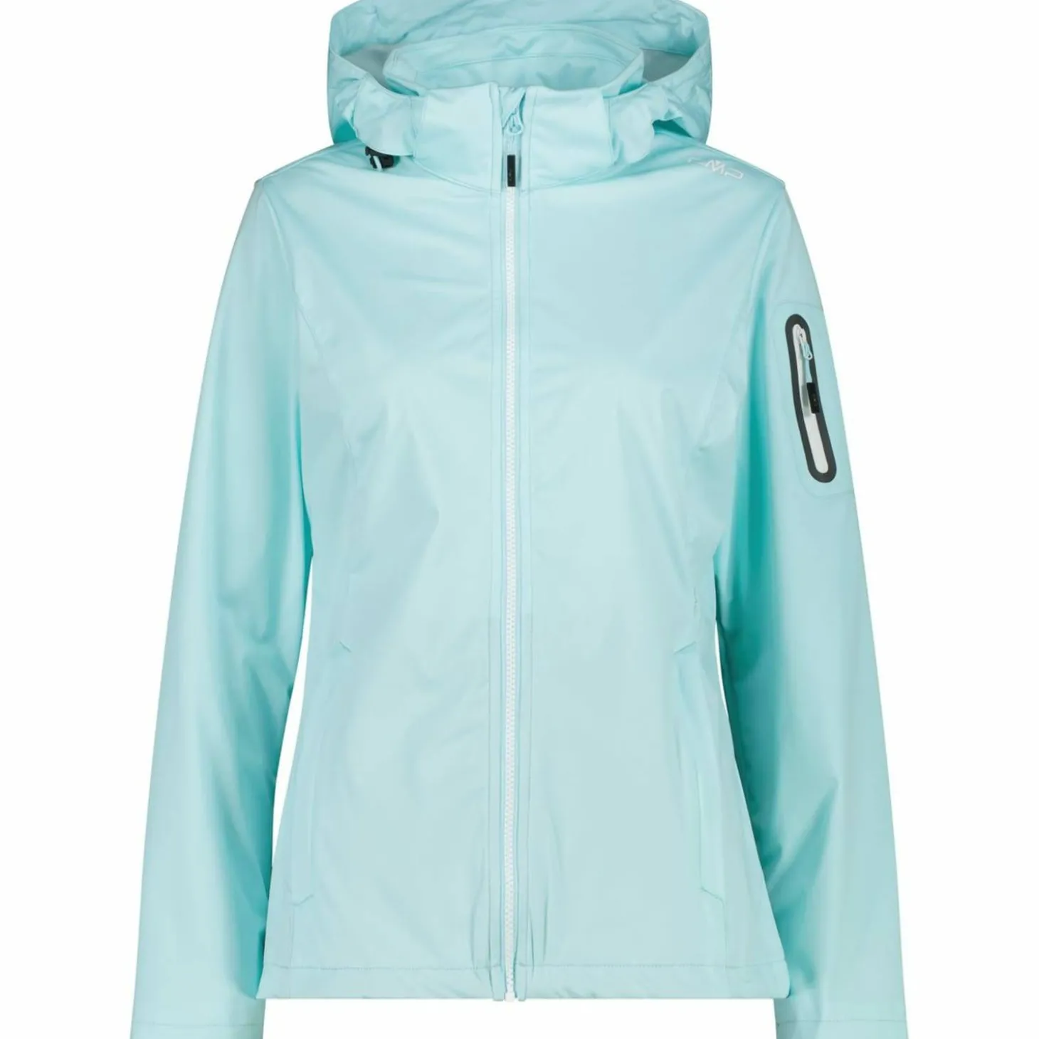 Jacket Zip Hood Damen Softshelljacke