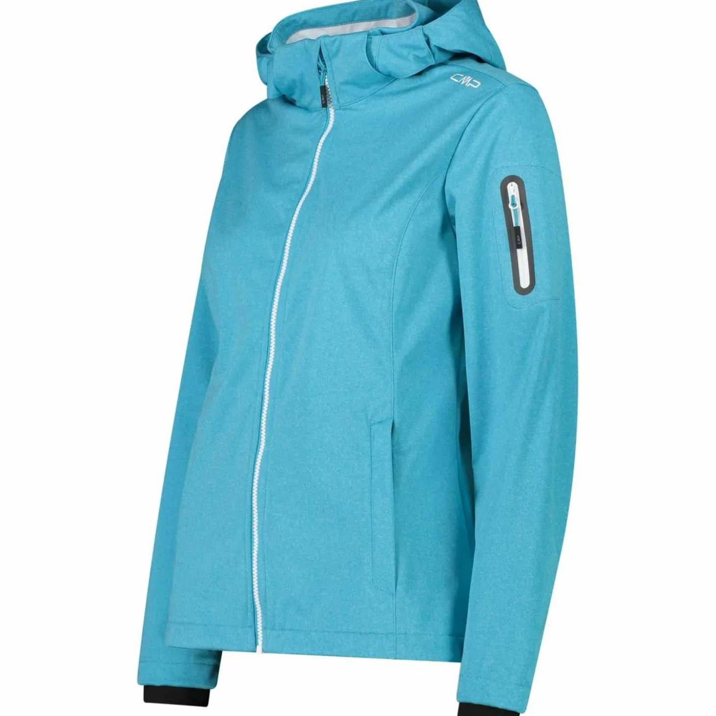 Jacket Zip Hood Damen Softshelljacke