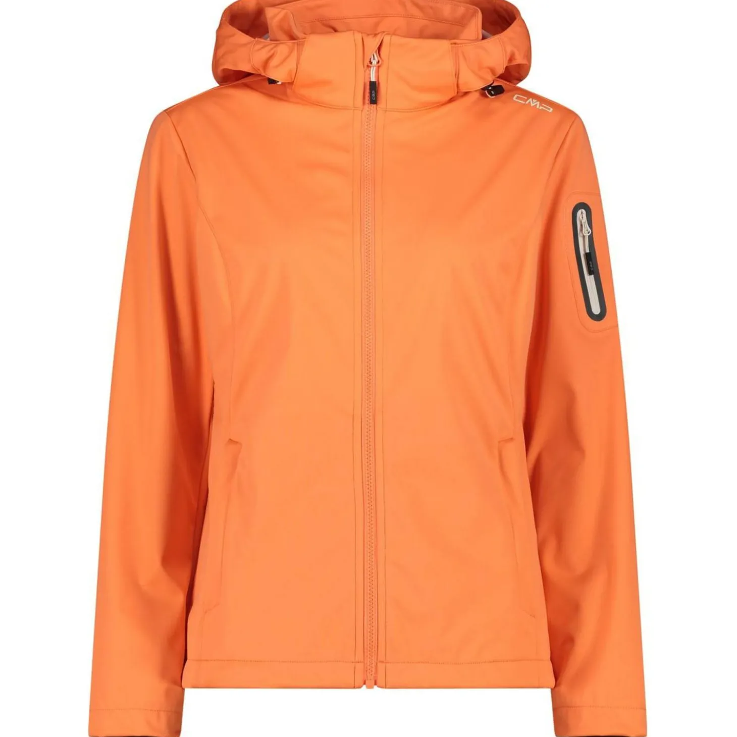 Jacket Zip Hood Damen Softshelljacke