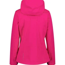 Jacket Zip Hood Damen Softshelljacke