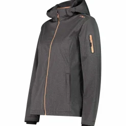 Jacket Zip Hood Damen Softshelljacke