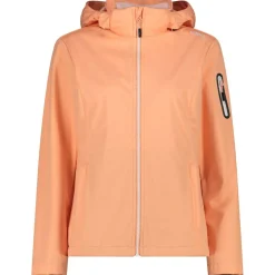 Jacket Zip Hood Damen Softshelljacke