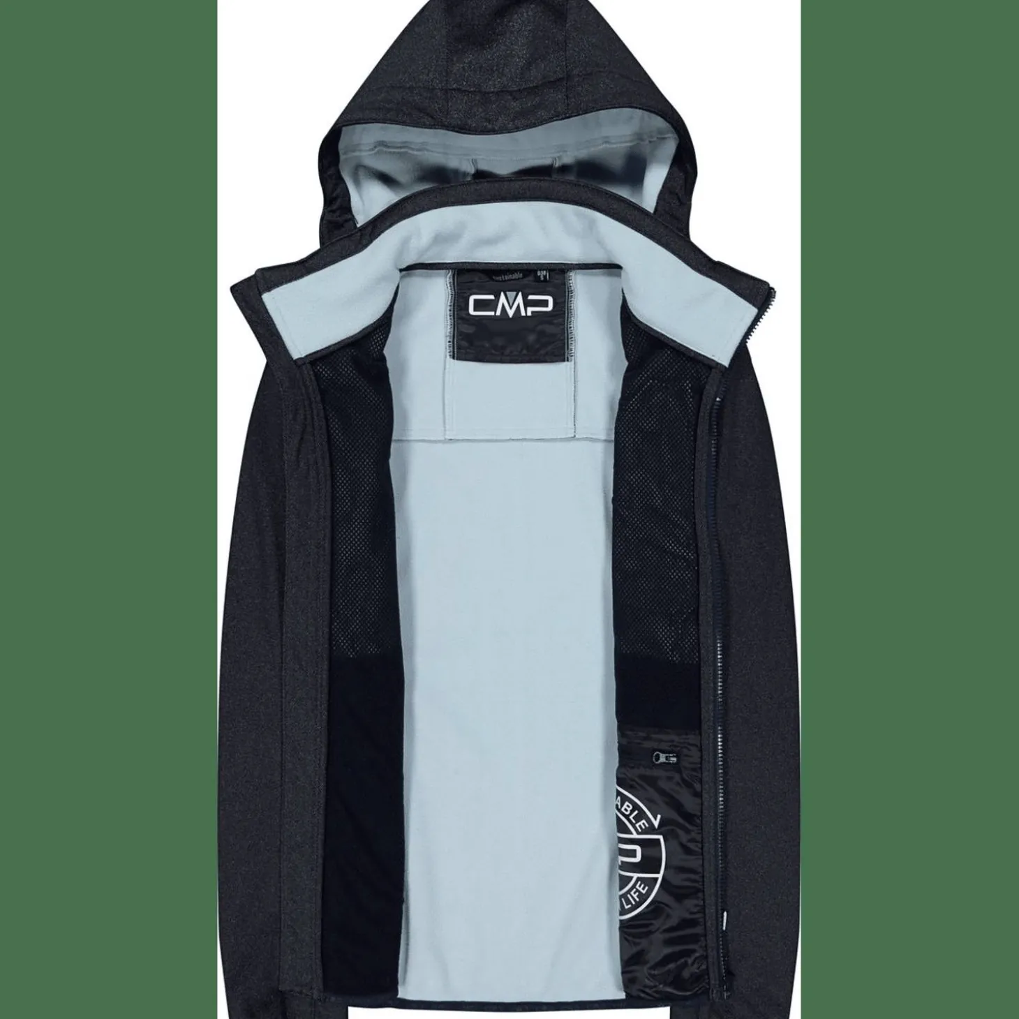 Jacket Zip Hood Damen Softshelljacke