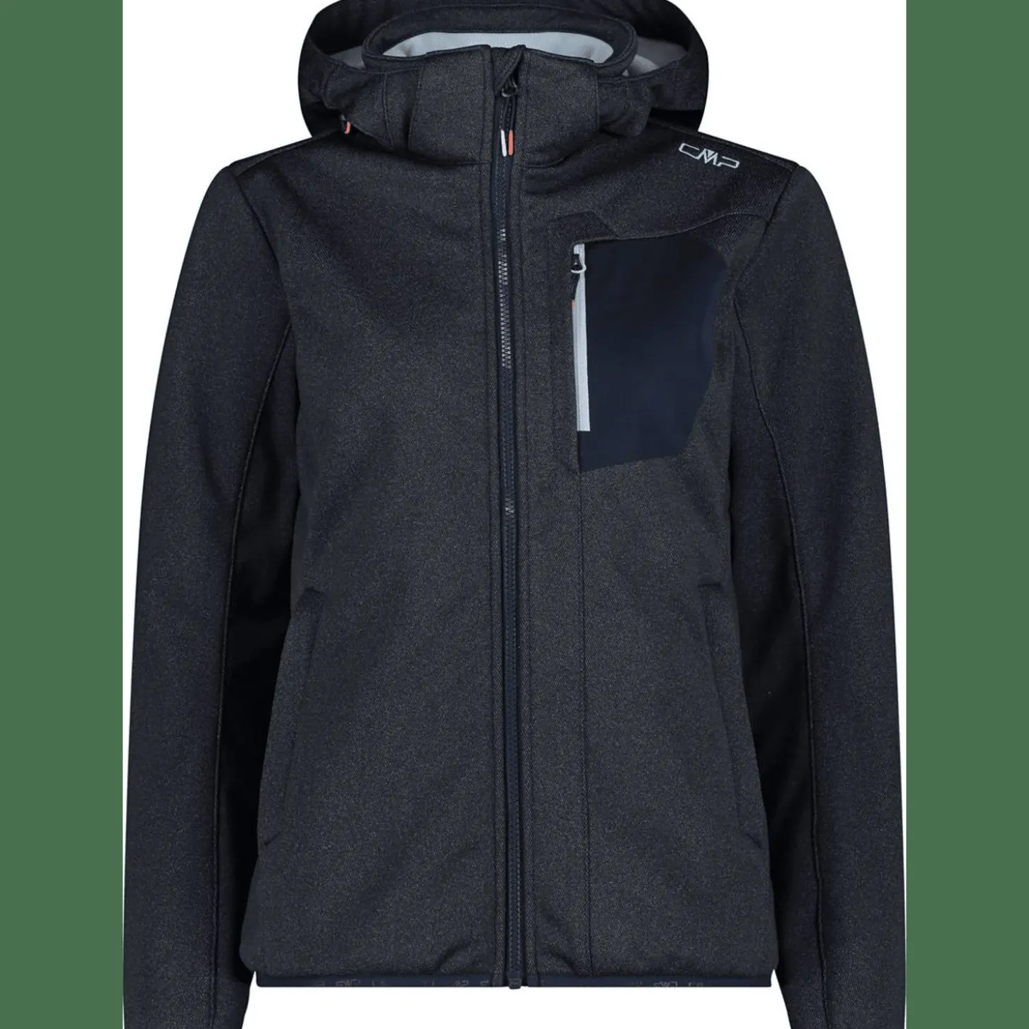 Jacket Zip Hood Damen Softshelljacke