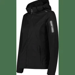 Jacket Zip Hood Damen Softshelljacke