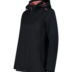 Jacket Zip Hood Damen Softshelljacke