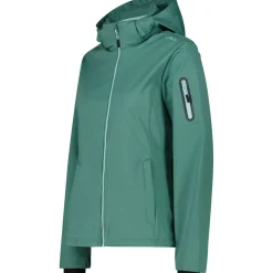 Jacket Zip Hood Damen Softshelljacke