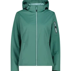 Jacket Zip Hood Damen Softshelljacke