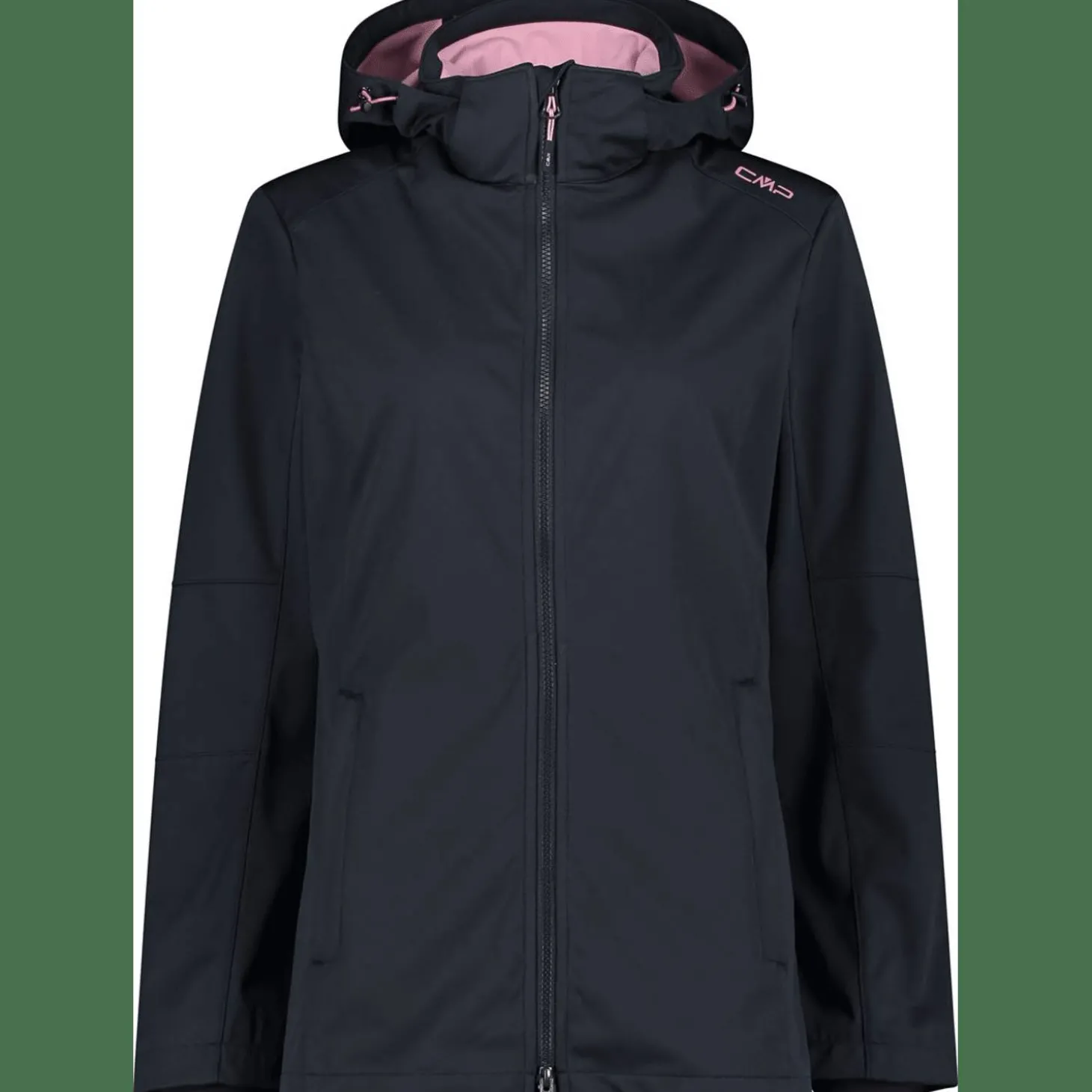 Jacket Zip Hood Damen Softshelljacke