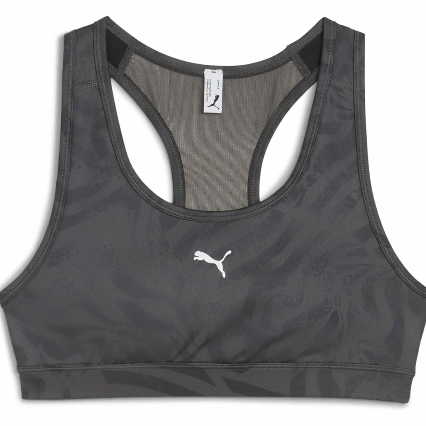 4Keeps – Padded – Ribbon Stripe Print Damen Sport-BH