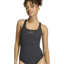 Lanelux Y-Back Mesh Swimsuit Damen Badeanzug