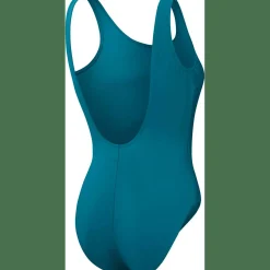 Logo Deep U-Back Damen Schwimmanzug