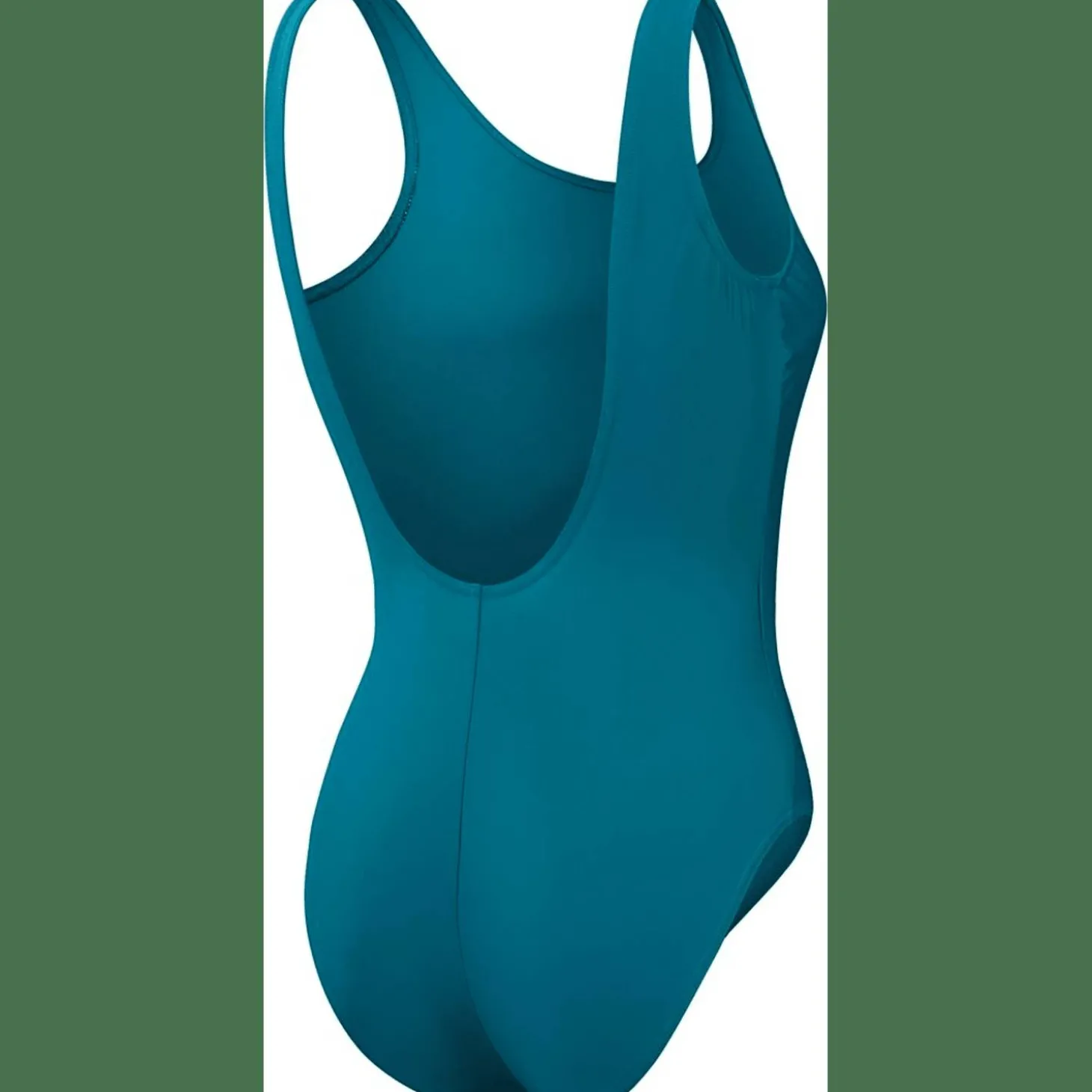 Logo Deep U-Back Damen Schwimmanzug