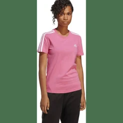 LOUNGEWEAR Essentials Slim 3-Streifen T-Shirt Damen T-Shirt