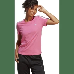 LOUNGEWEAR Essentials Slim 3-Streifen T-Shirt Damen T-Shirt