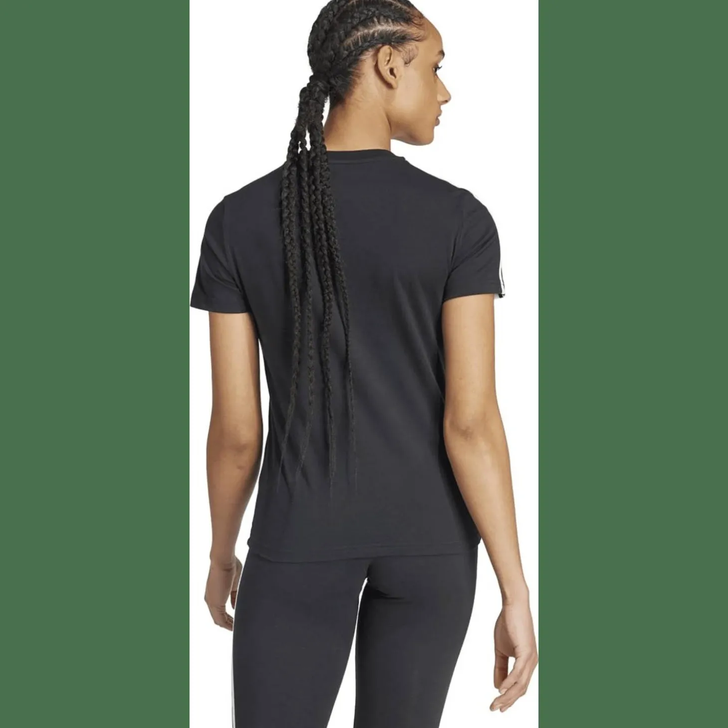 Loungewear Essentials Slim 3-Streifen T-Shirt Damen T-Shirt