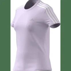 Loungewear Essentials Slim 3-Streifen T-Shirt Damen T-Shirt