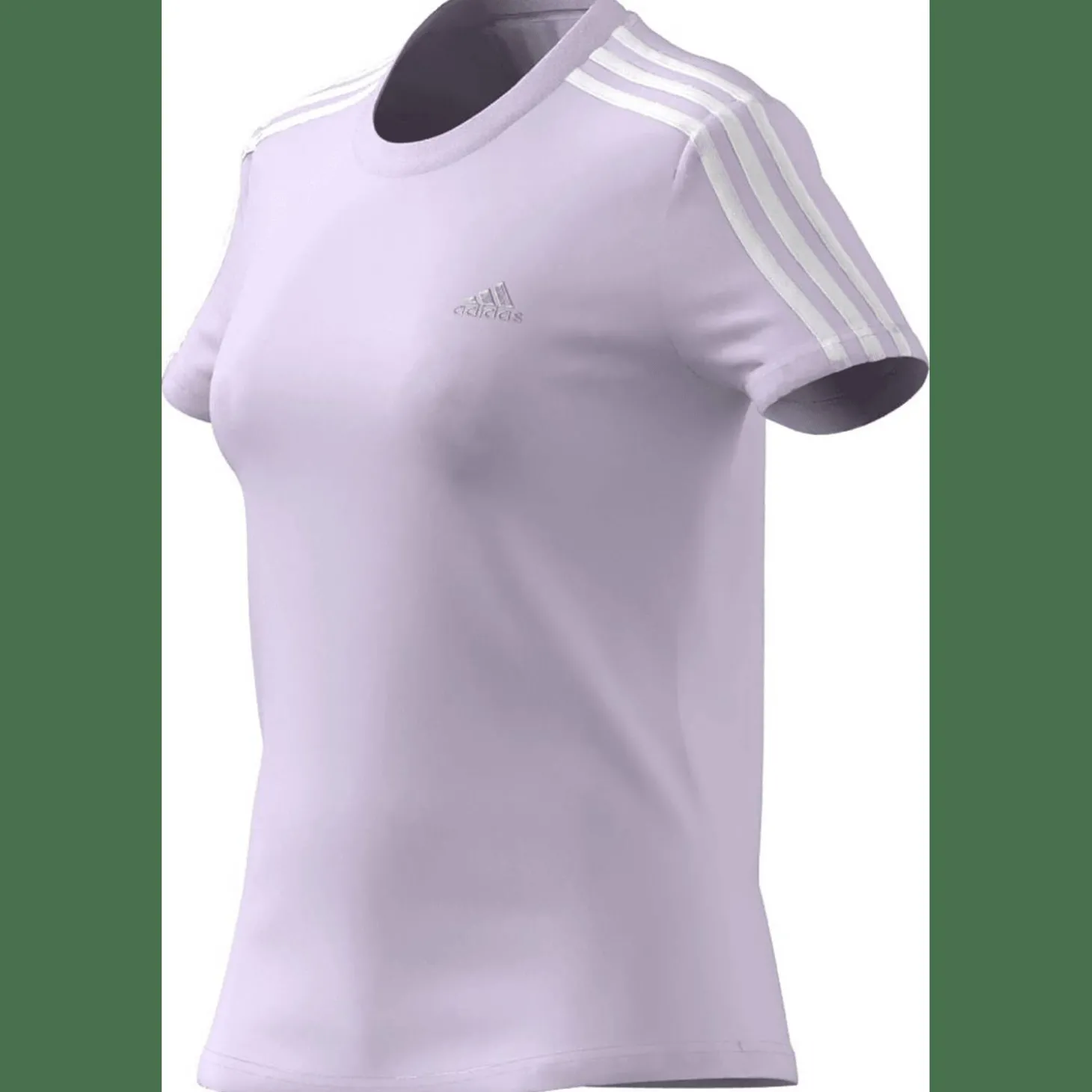Loungewear Essentials Slim 3-Streifen T-Shirt Damen T-Shirt