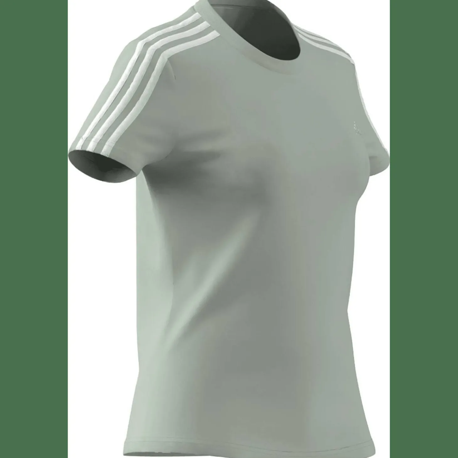 Loungewear Essentials Slim 3-Streifen T-Shirt Damen T-Shirt
