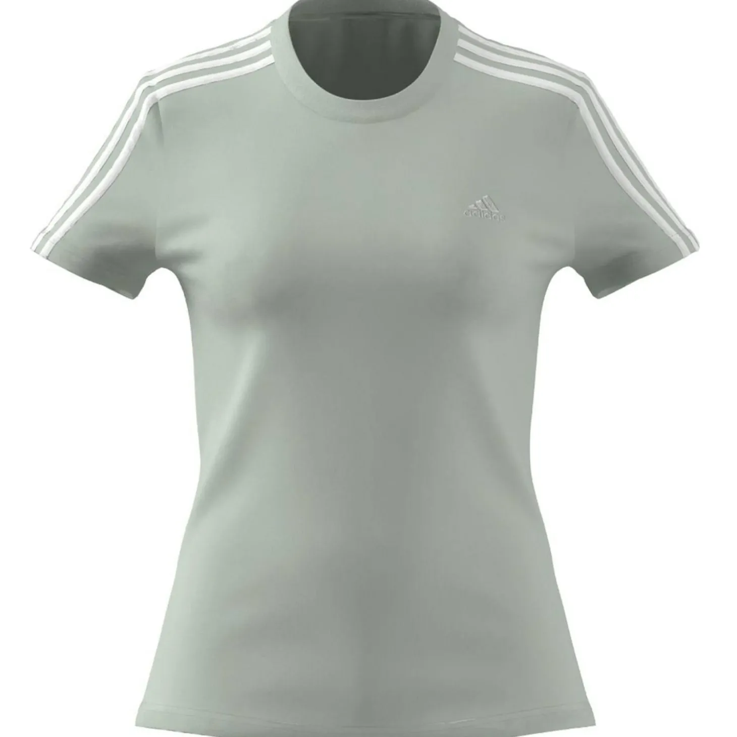 Loungewear Essentials Slim 3-Streifen T-Shirt Damen T-Shirt