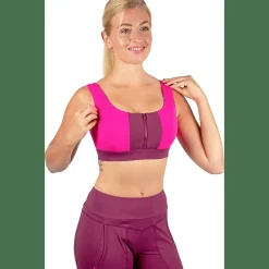 Luxe Mini Zip Bra Damen Bustier