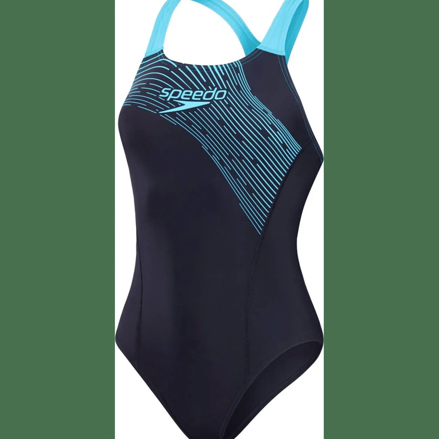 Medley Logo Damen Schwimmanzug