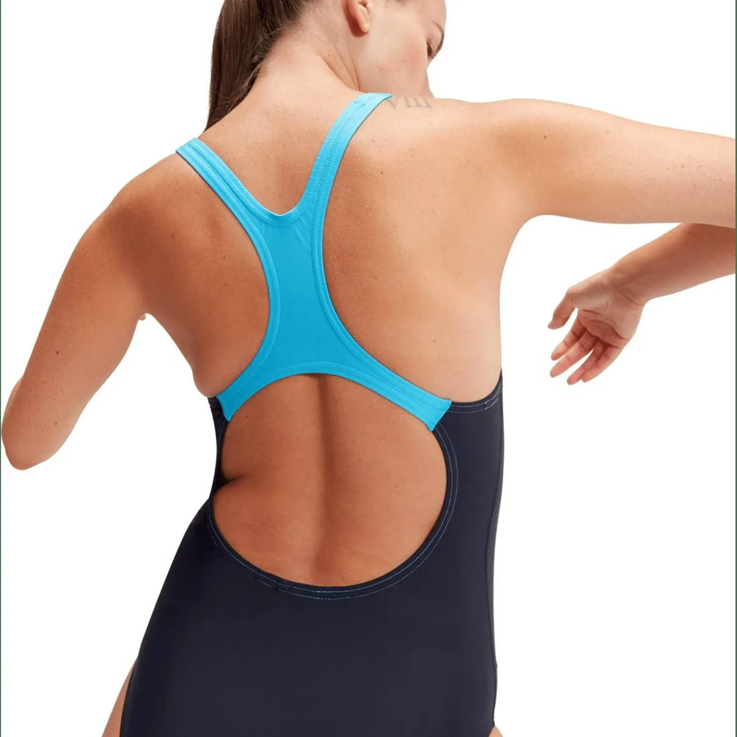 Medley Logo Damen Schwimmanzug