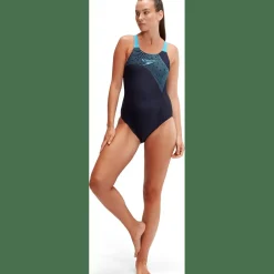 Medley Logo Damen Schwimmanzug