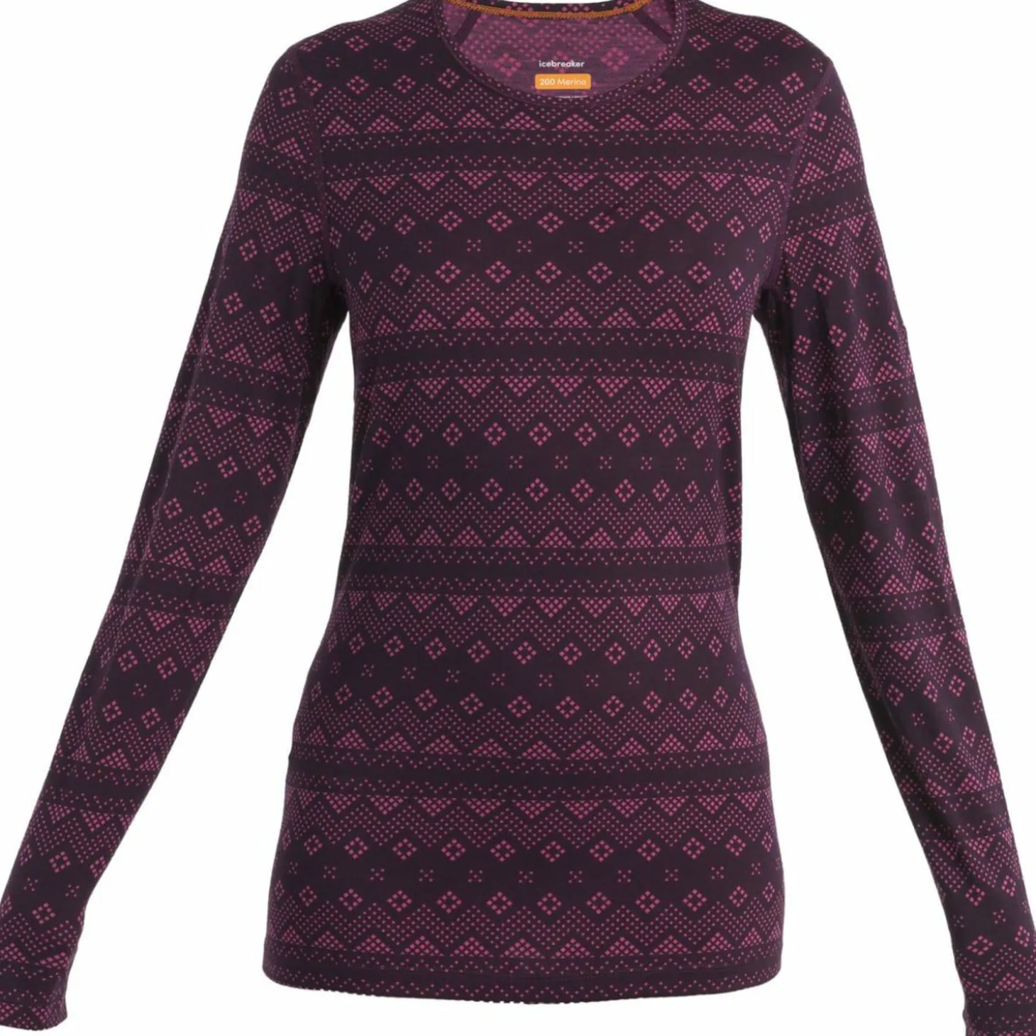 Merino 200 Oasis Crewe First Snow Damen Unterhemd