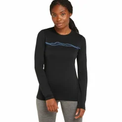 Merino 200 Oasis Crewe Mountain Pulse Damen Unterhemd