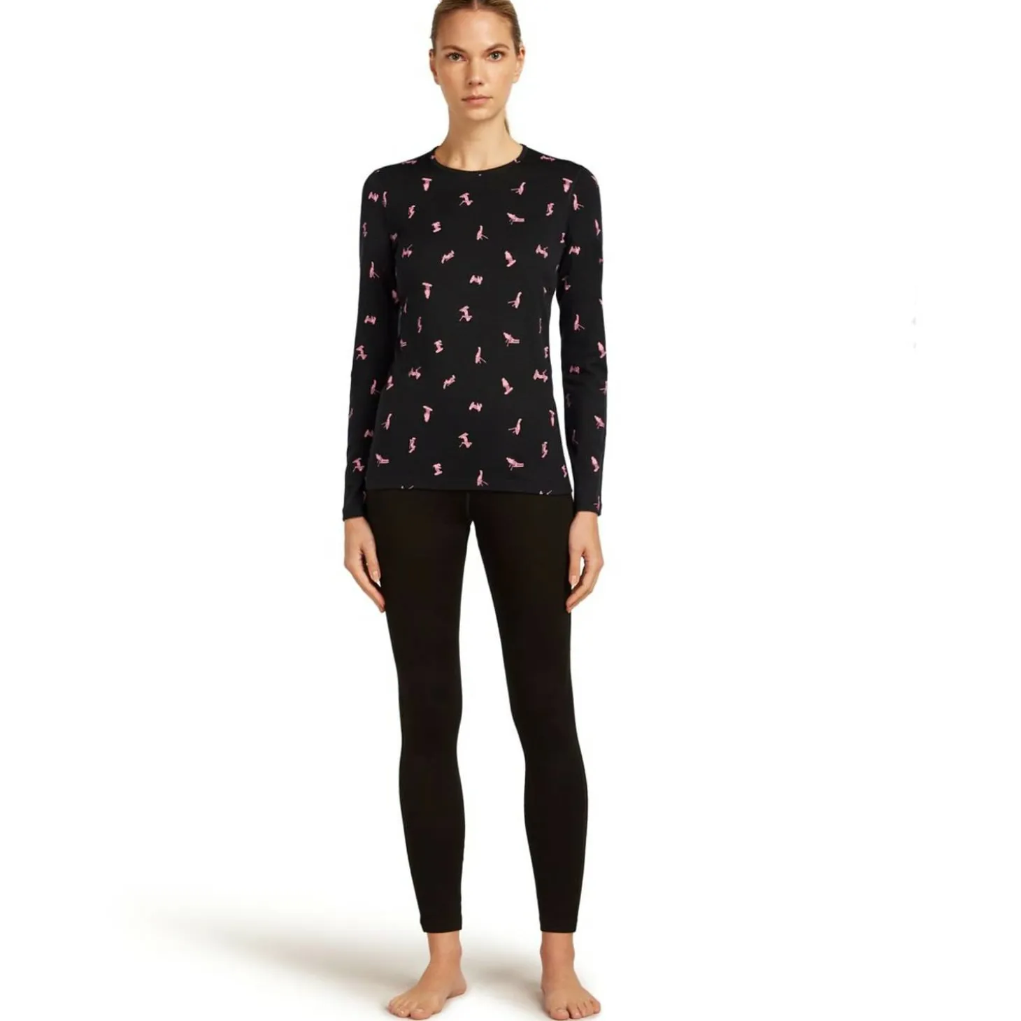 Merino 200 Oasis Crewe Snow Day Damen Unterhemd