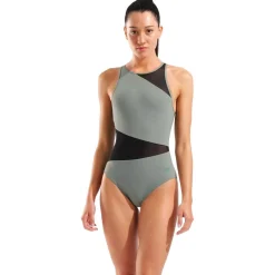 Mesh Angle Vent Back B Damen Schwimmanzug