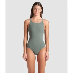 Mesh Panels Power Back Damen Schwimmanzug