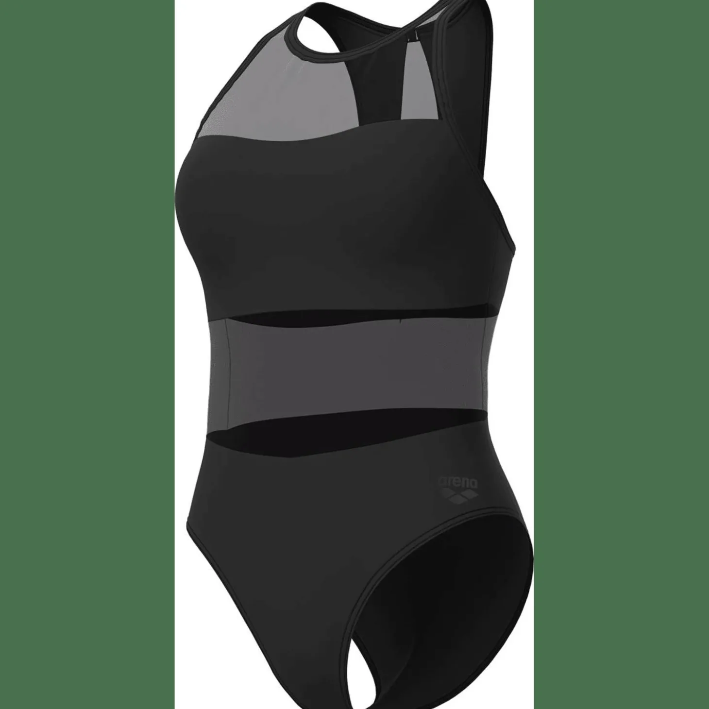 Mesh Panels Vent Back Damen Schwimmanzug