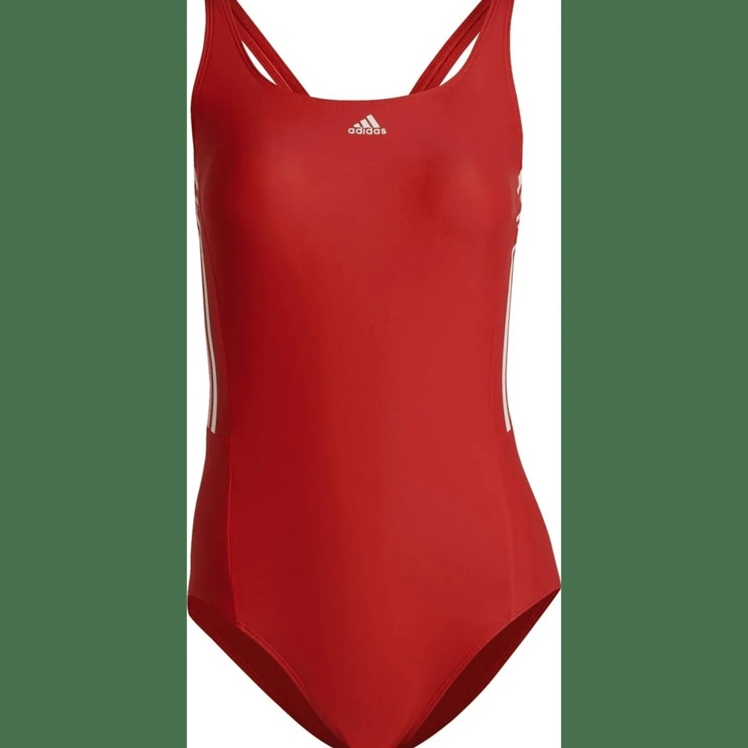 Mid 3-Streifen Badeanzug Damen Badeanzug