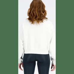 NB Athletics 1/4 Zip Damen Kapuzensweater