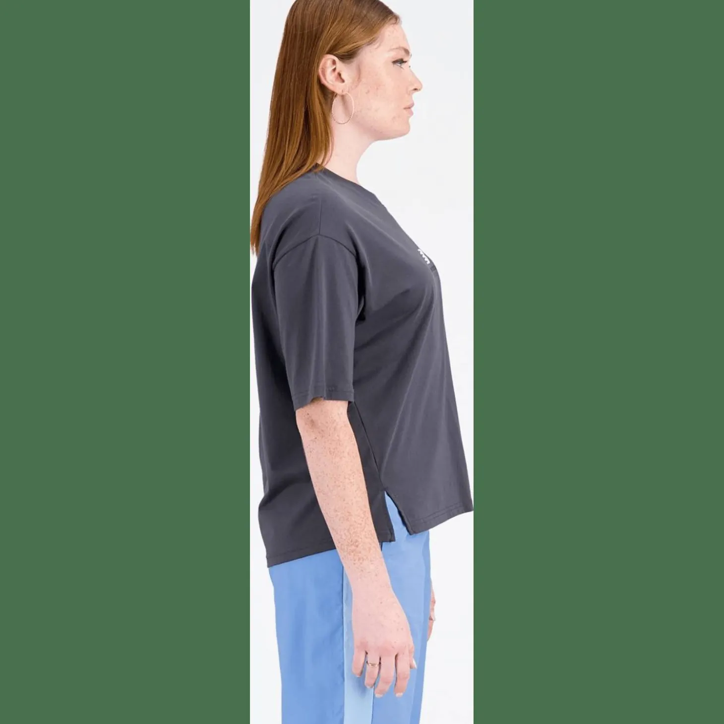 NB Athletics Boxy Damen Kapuzensweater