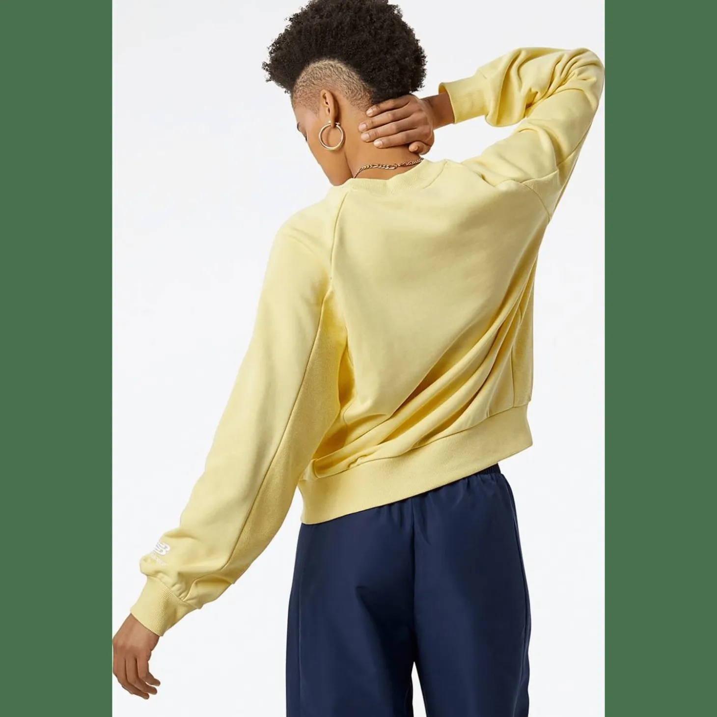 NB Athletics Crew Damen Kapuzensweater