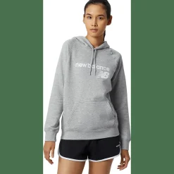 NB Classic Core Fleece Hoodie Damen Kapuzensweater