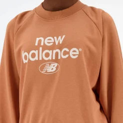NB Essentials Graphic Crew Fleece Damen Kapuzensweater