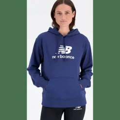 NB Essentials Stacked Logo Hoodie Damen Kapuzensweater