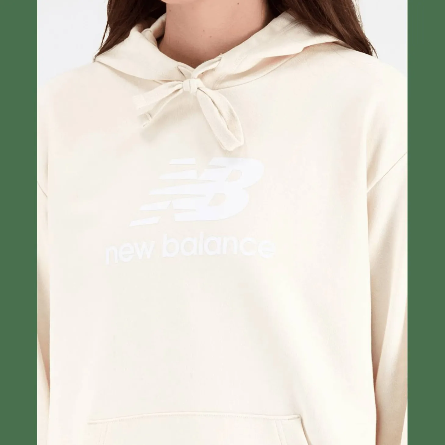 NB Essentials Stacked Logo Hoodie Damen Kapuzensweater