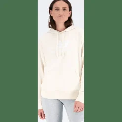 NB Essentials Stacked Logo Hoodie Damen Kapuzensweater