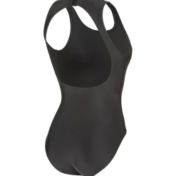 O Back Solid One Piece Damen Schwimmanzug