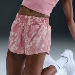 One Dri-Fit -Lined Printed Damen Shorts