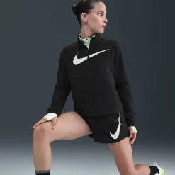 One Swoosh Dri-Fit Mid-Rise Loose 3"-Lined Damen Shorts