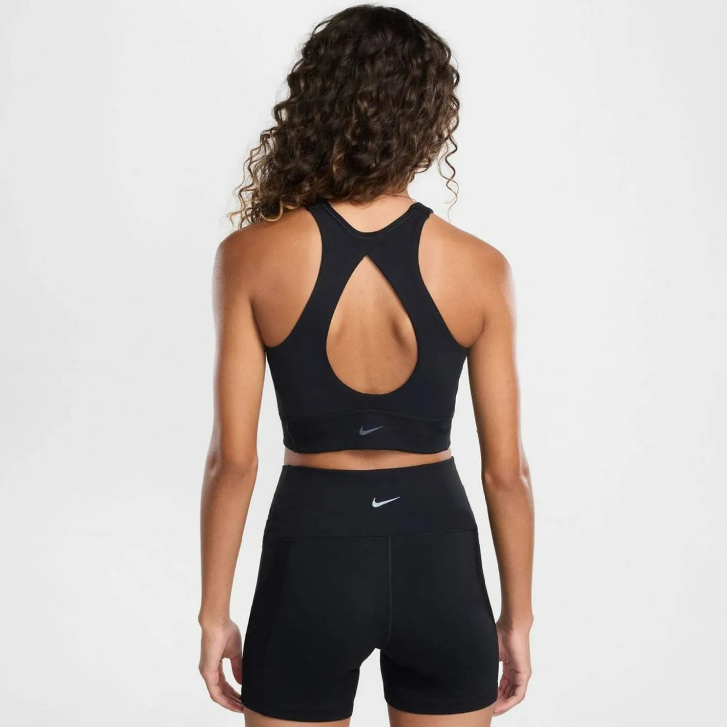 One Twist Light-Support Lightly-Lined High-Neck Damen T-Shirt